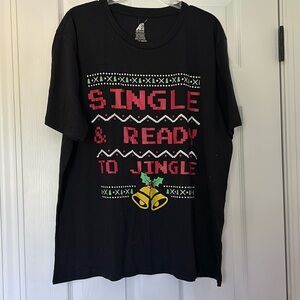 🎄XXL Single & Ready To Jingle T-Shirt🎄
